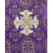 Violet Orthodox sticharion - Church stikhar - Altar Server Reader Robe in white