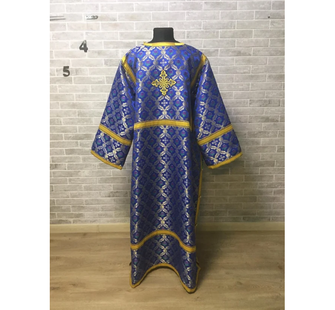 Orthodox floral brocade sticharion - stikhar - Altar Server Reader Robe
