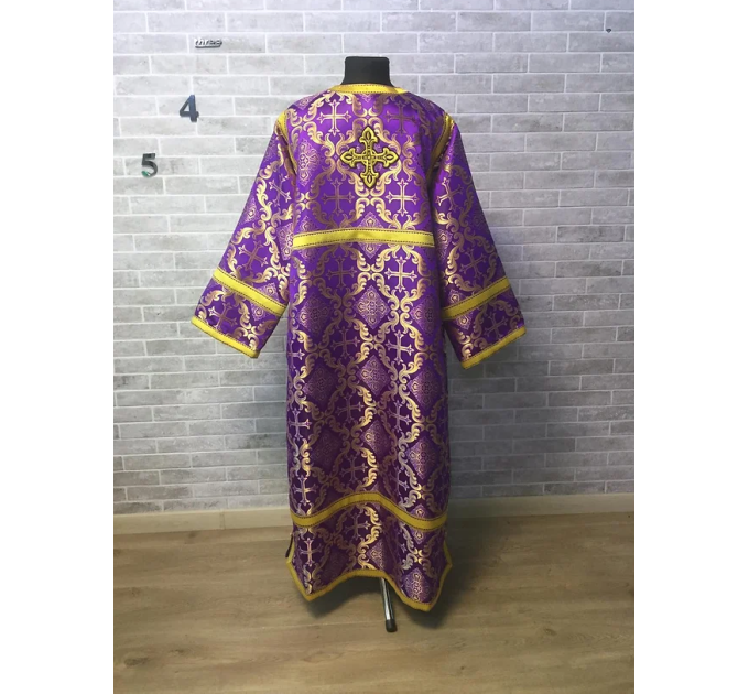 Orthodox violet sticharion - Church stikhar - Altar Server Reader Robe