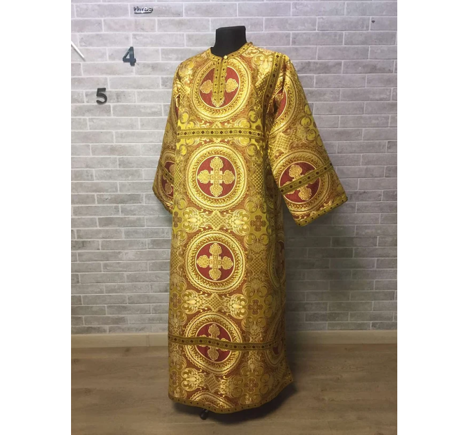 Stikharion in metallic brocade - Stichar - Rochet - Alb - Robe altar boy
