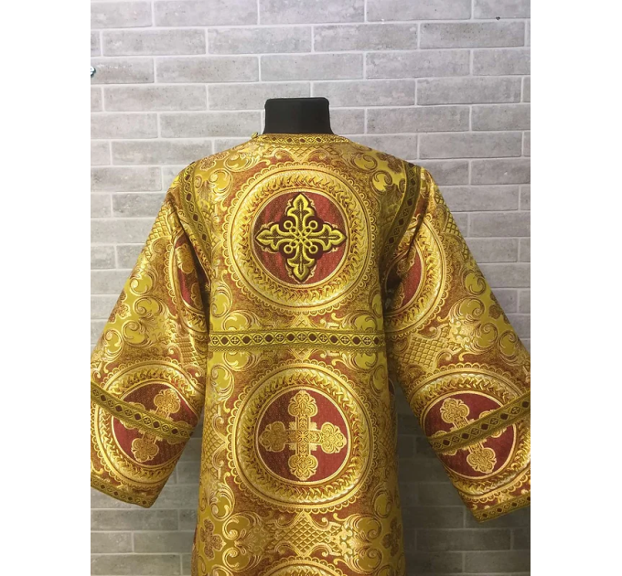Stikharion in metallic brocade - Stichar - Rochet - Alb - Robe altar boy