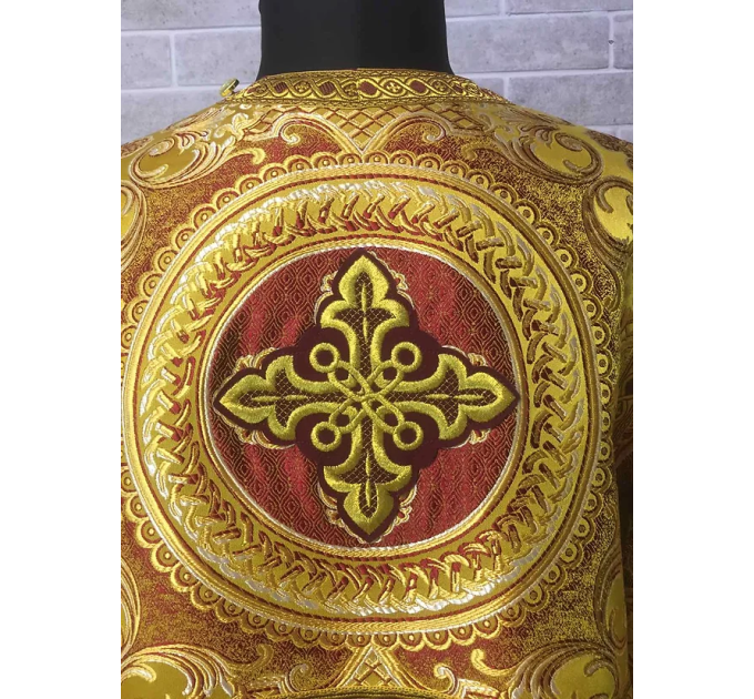 Stikharion in metallic brocade - Stichar - Rochet - Alb - Robe altar boy