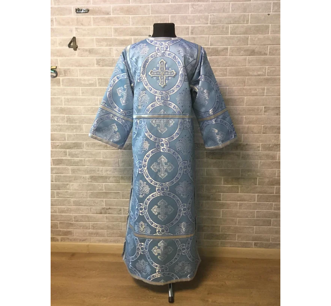 Stichar in brocade - Orthodox church sticharion - Altar Server Reader Robe