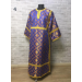 Brocade stichar with icon on the back - Altar server reader robe - Sticharion
