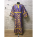 Brocade stichar with icon on the back - Altar server reader robe - Sticharion