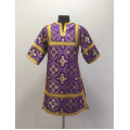 Violet childrens sticharion (up to 150 cm height) - Church Altar Server boy robe