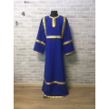 Blue Altar Server Reader Robe in gabardine - Stikharion - Surplice - Rochet alb