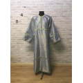 Blue brocade sticharion - Stikhar - Altar Server Reader Robe - Liturgical cloth
