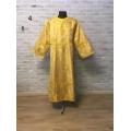 Gold sticharion - Stikhar - Altar Server Reader Robe with lining