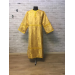 Gold sticharion - Stikhar - Altar Server Reader Robe with lining