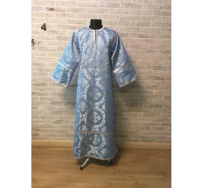 Stichar in brocade - Orthodox church sticharion - Altar Server Reader Robe