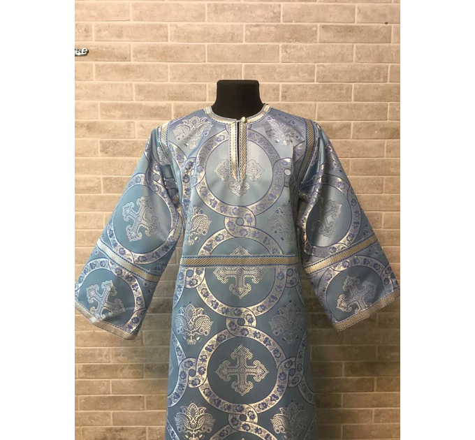 Stichar in brocade - Orthodox church sticharion - Altar Server Reader Robe