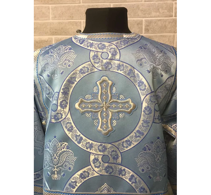 Stichar in brocade - Orthodox church sticharion - Altar Server Reader Robe