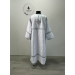 Altar Server Reader Robe in Christmas brocade - Stikharion - Surplice - Rochet