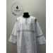 Altar Server Reader Robe in Christmas brocade - Stikharion - Surplice - Rochet