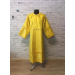 Sticharion - Stikhar - Altar Server Reader Robe - Liturgical cloth in yellow