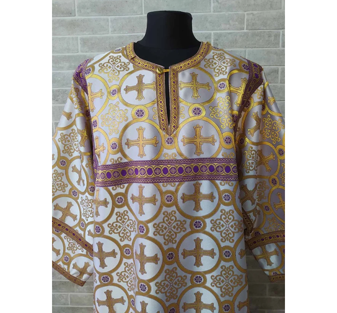 Altar Server Reader Robe - Stikharion - Surplice - Rochet - Alb liturgy costume