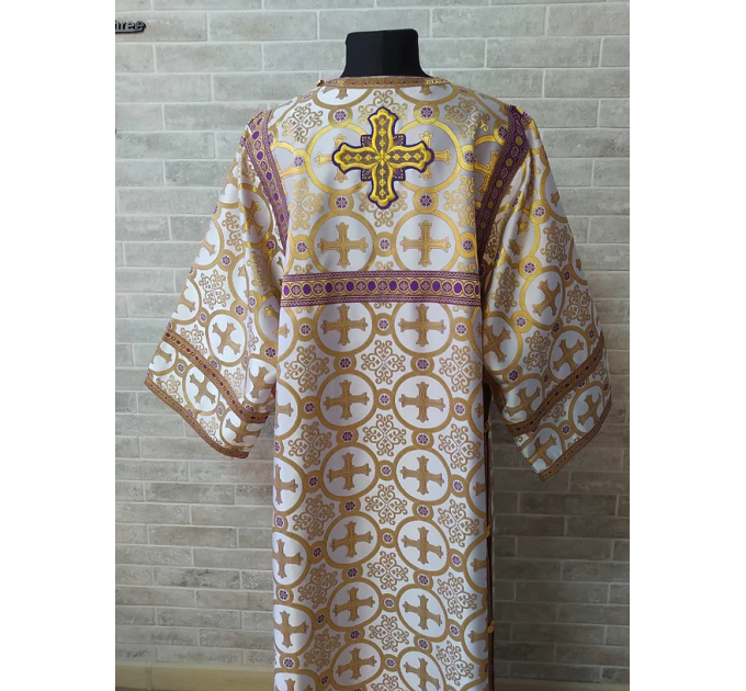 Altar Server Reader Robe - Stikharion - Surplice - Rochet - Alb liturgy costume