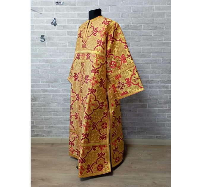 Stikharion in metallic brocade - Surplice - Rochet - Alb - Stikhar - church robe