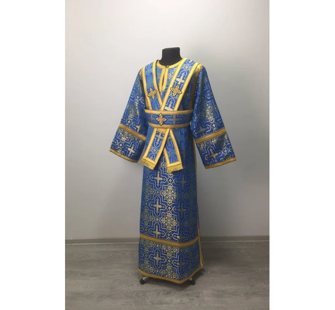 Sticharion for subdeacon - Vestment in greek brocade - Orthodox liturgical set