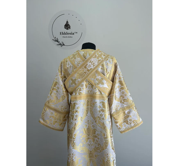 Subdeacon's set - Stichar and orar in greek brocade - Orthodox liturgical set