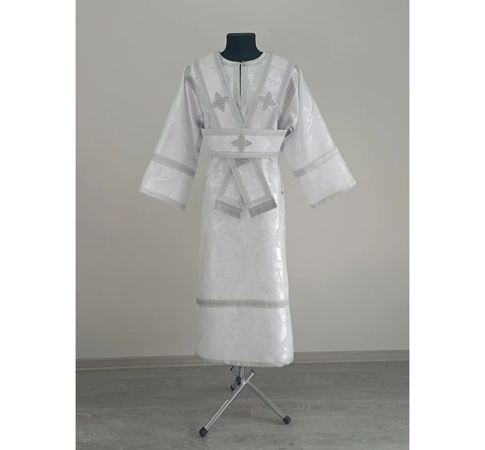 Subdeacon's set - Stichar and orar in greek brocade - Orthodox liturgical set