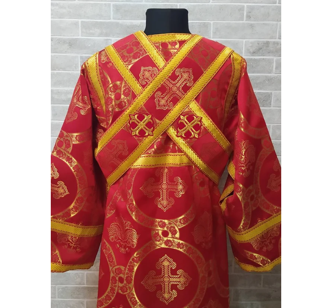 Subdeacon's alb - Vestment - Orthodox subdeacon's set - Liturgical clothes