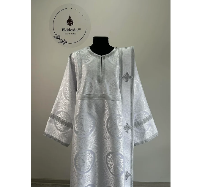 Deacon's orthodox stichar with orarion - deacon's vestment - sticharion and orar