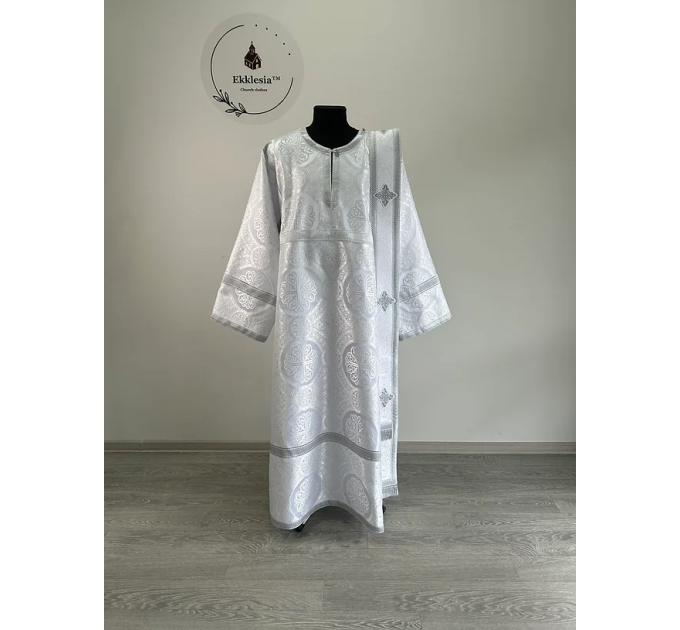 Deacon's orthodox stichar with orarion - deacon's vestment - sticharion and orar