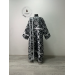 Black deacon's vestment set - Deacon's alb - Orthodox Vestment - Stichar, orar