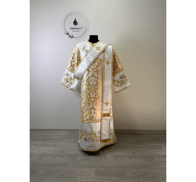 Сombined deacon's or protodeacon's vestment - Orthodox stichar and church orar