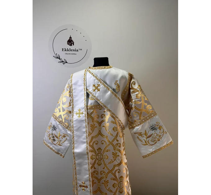 Сombined deacon's or protodeacon's vestment - Orthodox stichar and church orar