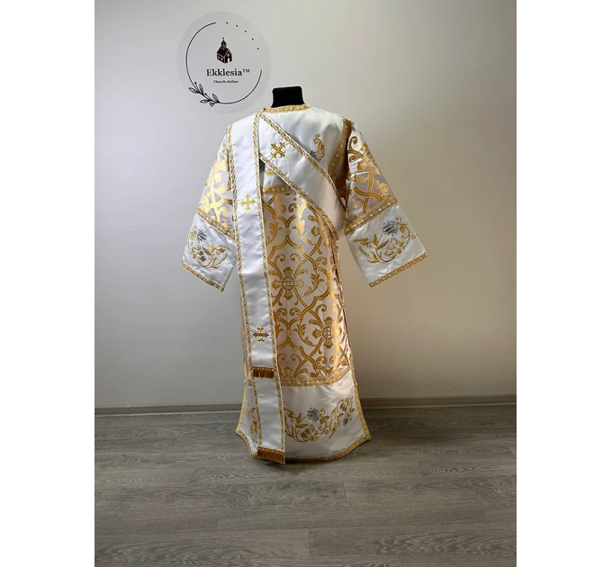 Сombined deacon's or protodeacon's vestment - Orthodox stichar and church orar