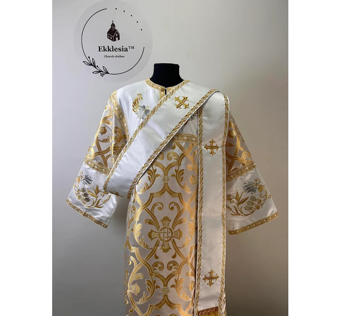 Сombined deacon's or protodeacon's vestment - Orthodox stichar and church orar