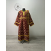 Protodeacon's vestment set - Stichar, double orar, cuffs - Deacon's orarion