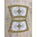 Protodeacon's vestment set - Stichar, double orar, cuffs - Deacon's orarion