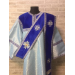 Сombined velvet and brocade Protodeacon's stichar - Double Greek style orarion