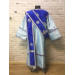 Сombined velvet and brocade Protodeacon's stichar - Double Greek style orarion