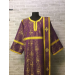 Deacon's vestment with single orar - Orthodox Liturgical set sticharion and orar