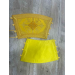 Brocade vestment for deacon - Stichar and orar in yellow-gold brocade