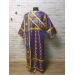 Protodeacon's liturgical vestment - Orthodox sticharion with icon, double orar