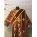 Protodeacon's combined set: velvet orar and brocade sticharion - Deacon's set
