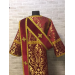Protodeacon's combined set: velvet orar and brocade sticharion - Deacon's set