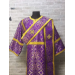 Protodeacon's liturgical vestment - Orthodox sticharion, double orar and cuffs