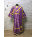 Protodeacon's liturgical vestment - Orthodox sticharion, double orar and cuffs