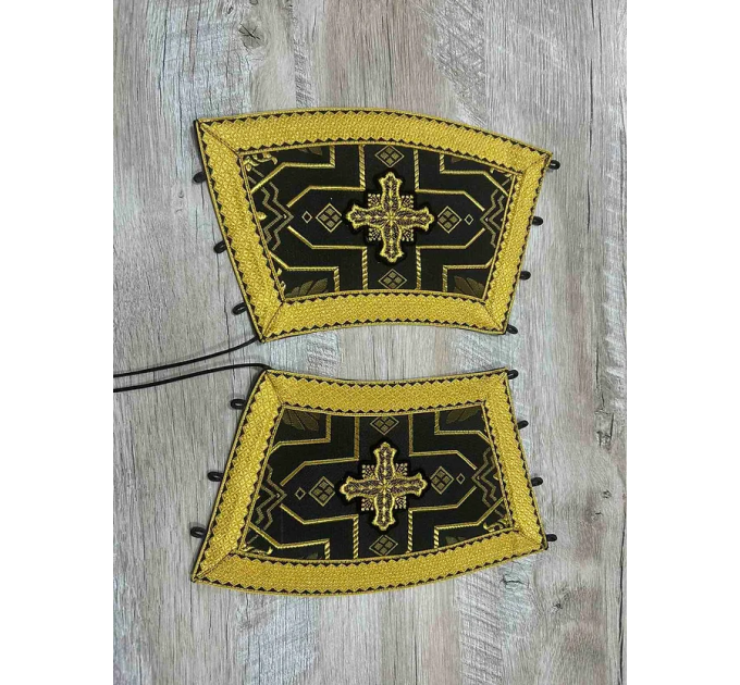Deacon's set in brocade - Sticharion and orar - Orthodox Liturgical priest set