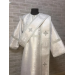 Protodeacon's ordination vestment - Stichar and orar in white brocade - Deacon