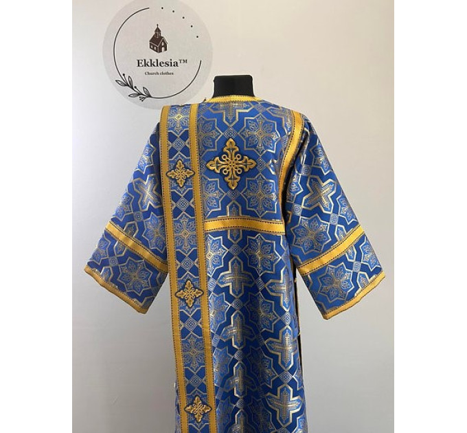 Deacon's vestment set - Sticharion and orar - Orthodox Liturgical set with cuffs