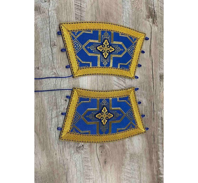Deacon's vestment set - Sticharion and orar - Orthodox Liturgical set with cuffs