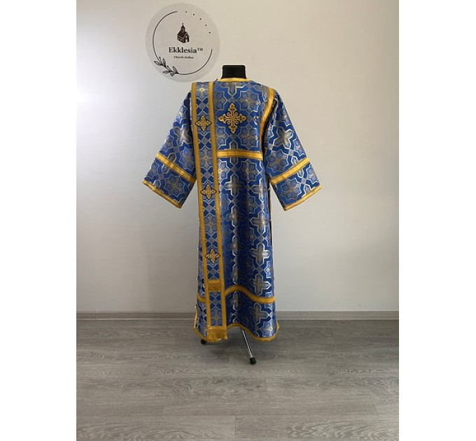 Deacon's vestment set - Sticharion and orar - Orthodox Liturgical set with cuffs